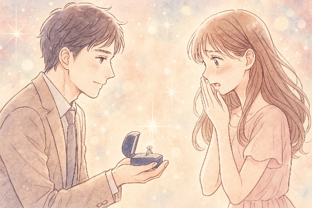 婚約指輪はいつ渡す？｜プロポーズ・結納・顔合わせの違いと現代のベストタイミング