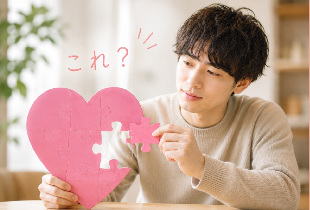 婚活で関係のヒントを見つけるイメージ