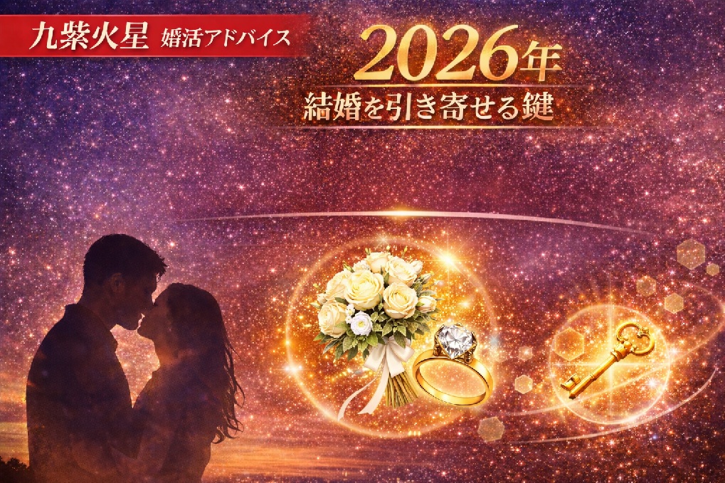 【2026年 九紫火星】恋愛・婚活運｜九星別の相性と付き合い方ガイド