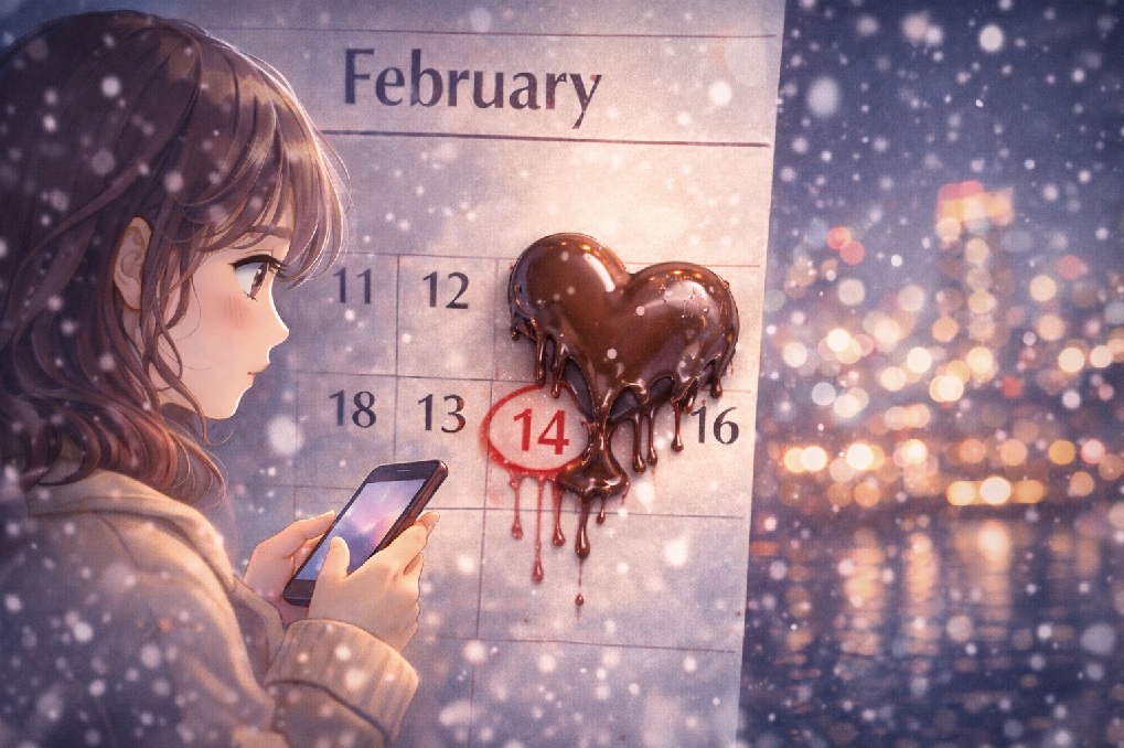 今年も何も起きない人の共通点。バレンタインで毎年“同じ失敗”をする女性たちへ｜九星別恋のクセ診断