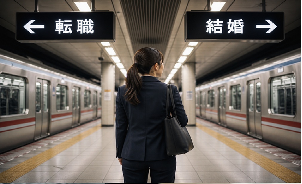 転職と結婚の間で悩む婚活中の女性｜仕事と結婚の選択