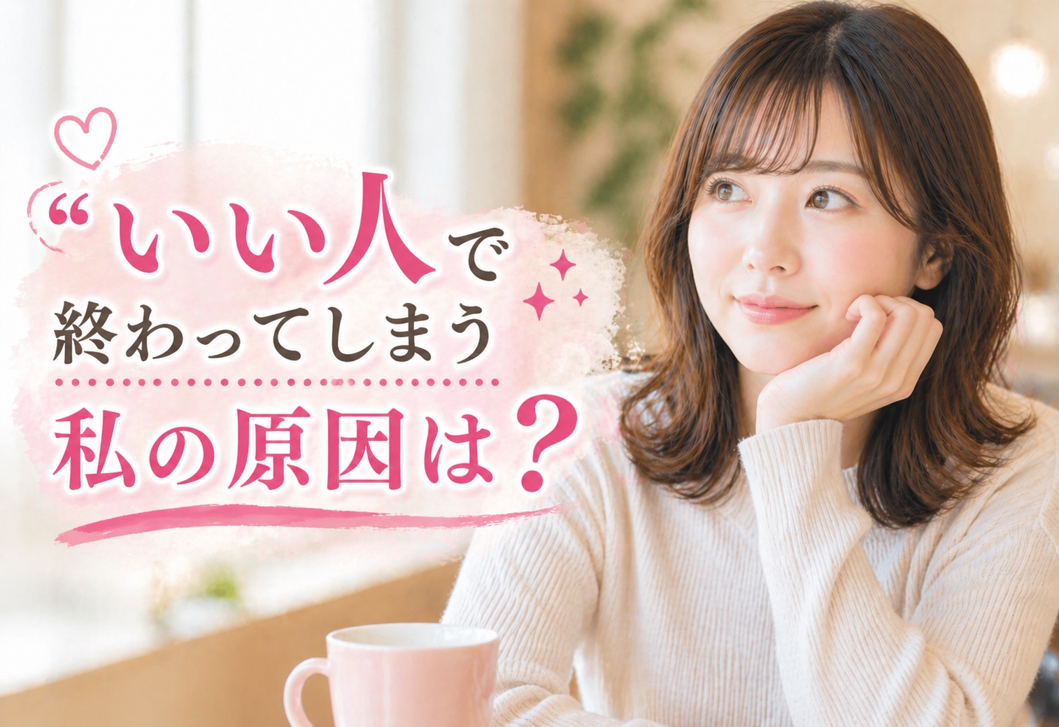 「いい人」で終わる人の正体｜承認欲求タイプが婚活でズレる理由