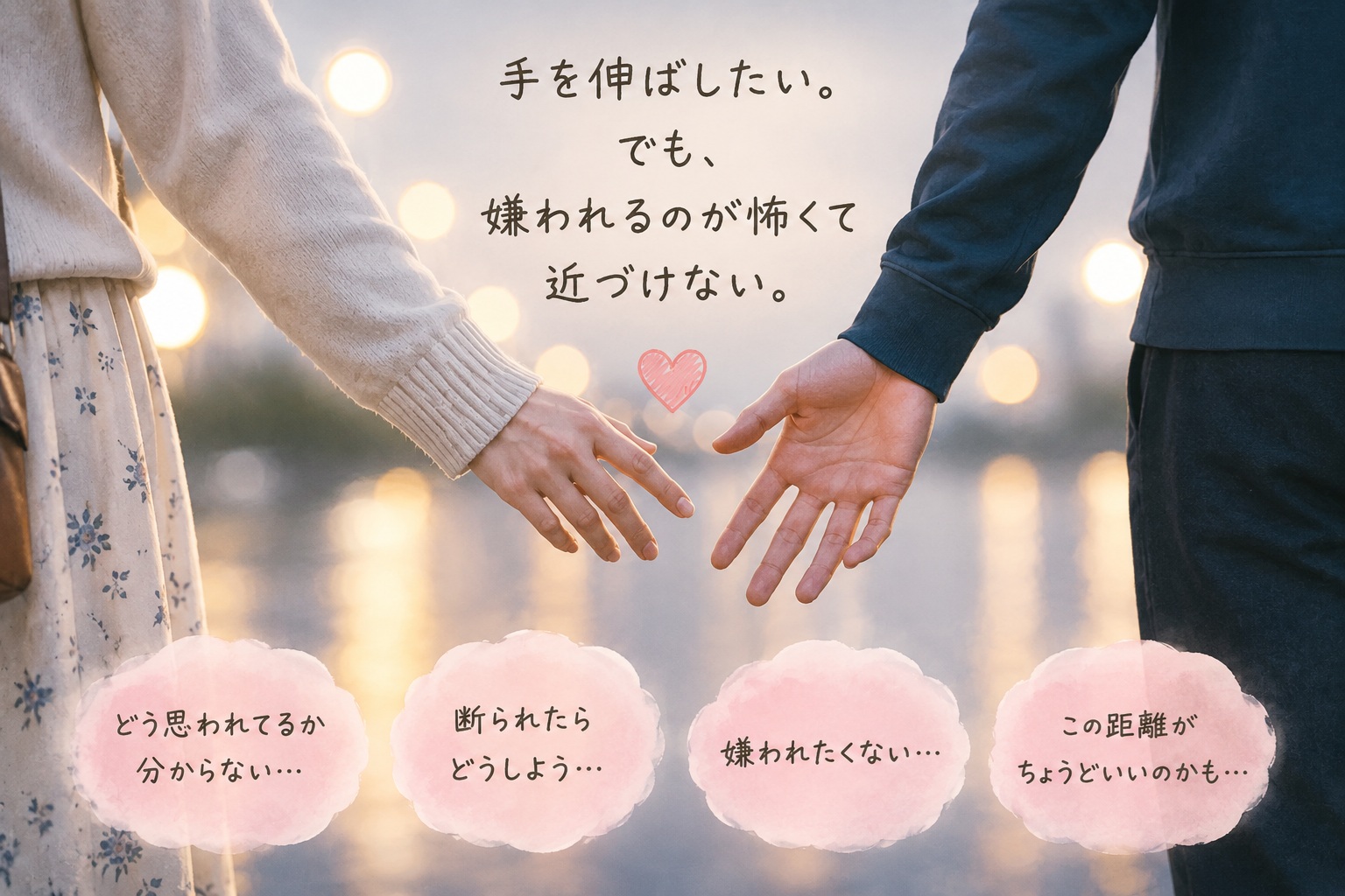 嫌われるのが怖い婚活