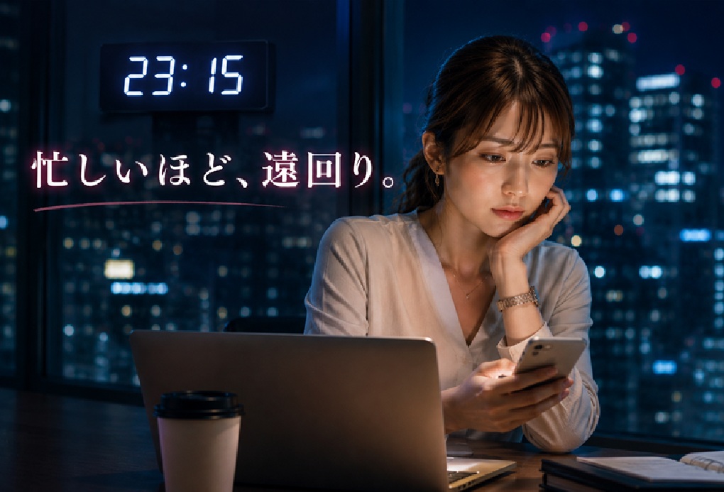 忙しい人ほど婚活が長引く理由｜効率重視の人がハマる落とし穴