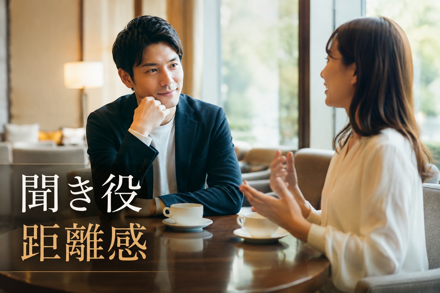 お見合い・初デートで「聞き役の距離感」が、婚活を止めることがある人の特徴