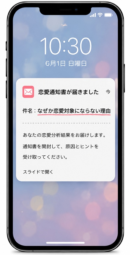 恋愛通知書