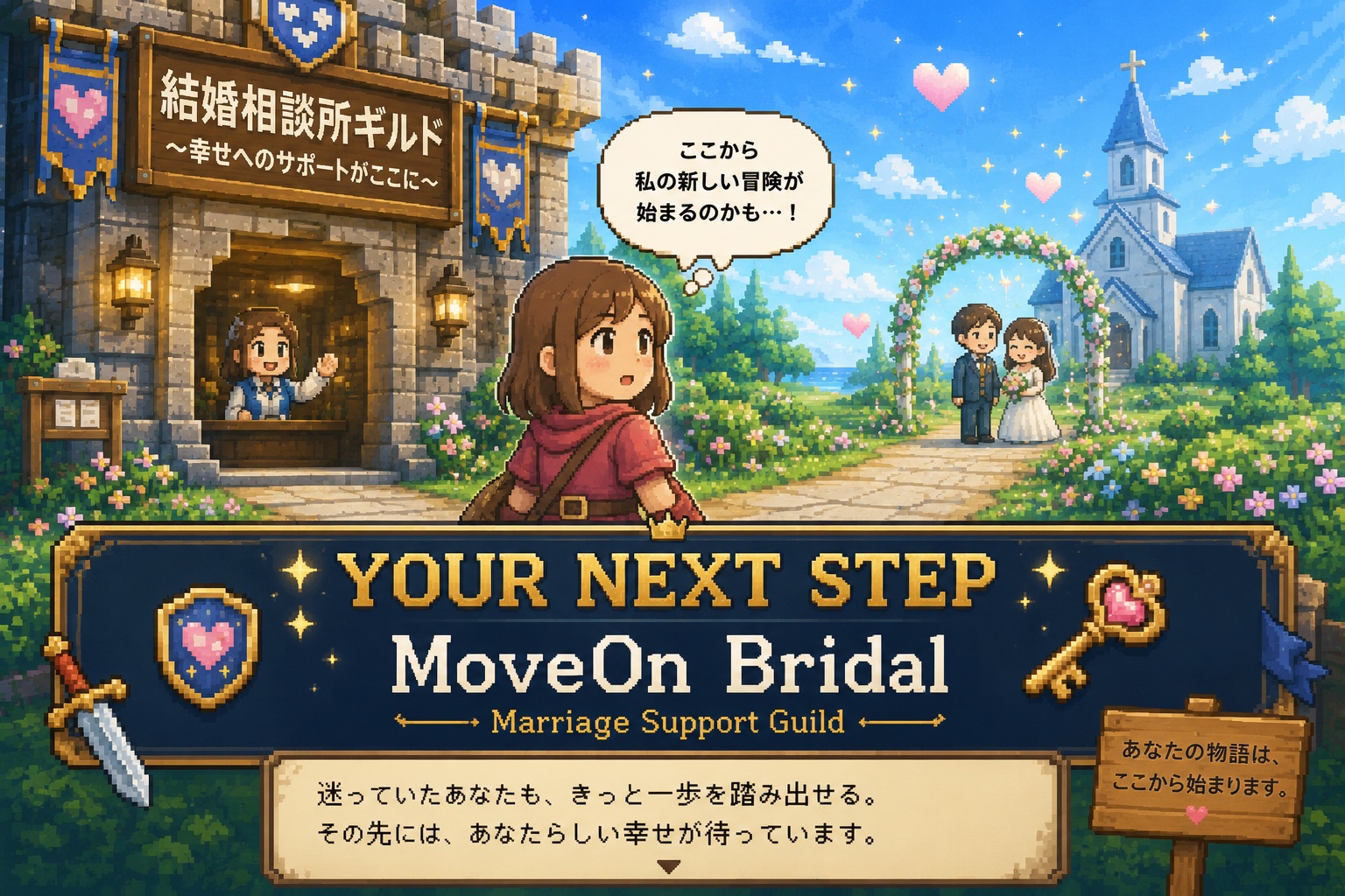 YOUR NEXT STEP MoveOn Bridal