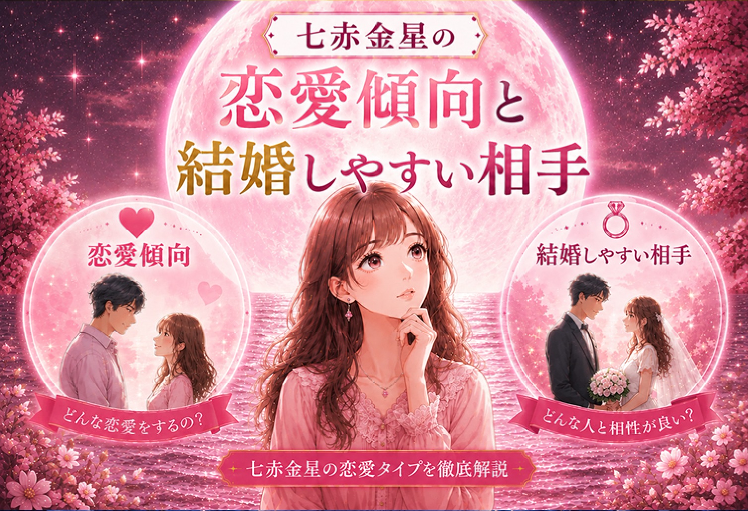 七赤金星の恋愛傾向と結婚しやすい相手【2026年版】