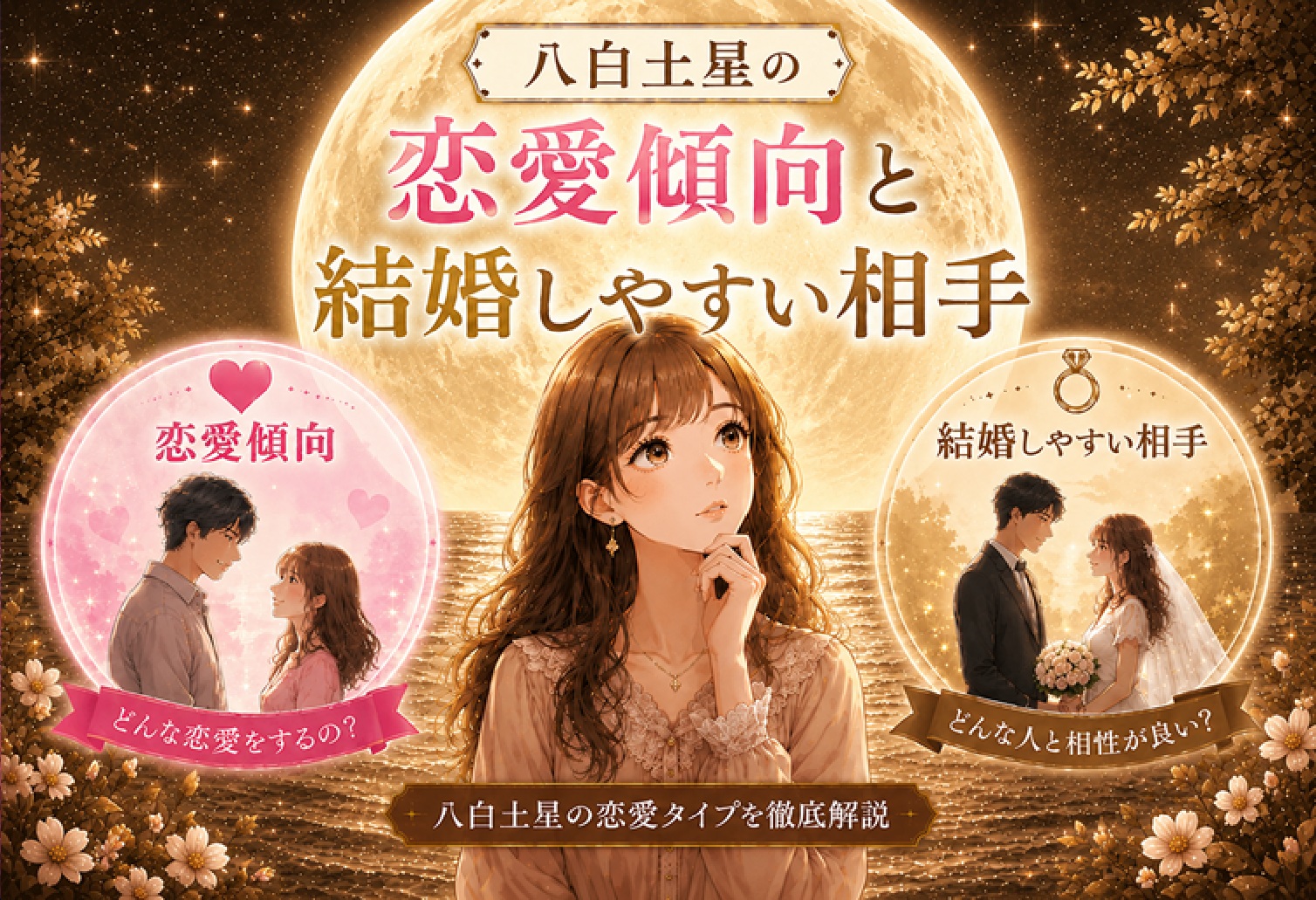 八白土星の恋愛傾向と結婚しやすい相手【2026年版】
