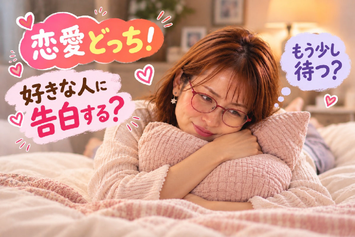好きな人に告白する？もう少し待つ？｜「恋愛、どっち！」